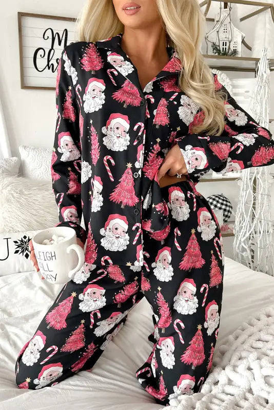 Cozy ho-ho-holiday pajama set - perfect gift!