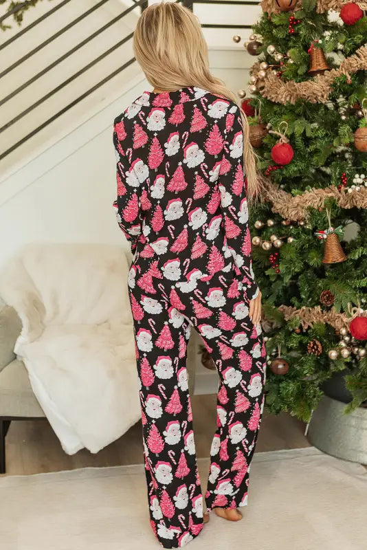 Cozy ho-ho-holiday pajama set - perfect gift!