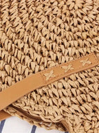 Holiday Time Straw Handbag - Fashionfitz