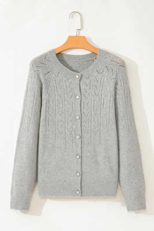 Cozy buttoned knit cardigan | women’s cardigans | fashionfitz