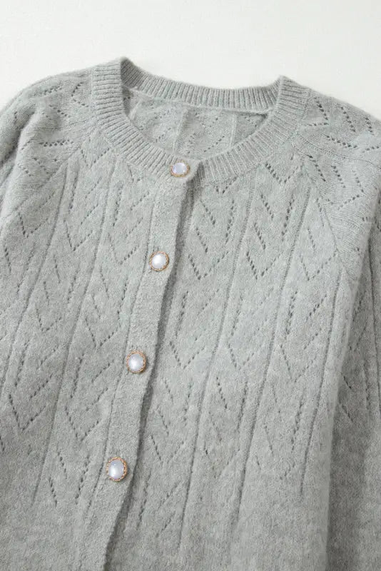 Cozy buttoned knit cardigan | women’s cardigans | fashionfitz