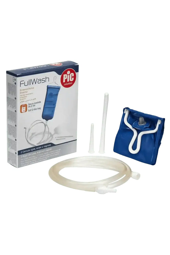 Home Enema Kit — reusable colon cleansing set for constipation relief, complete kit with bag, tubing and nozzle, UK