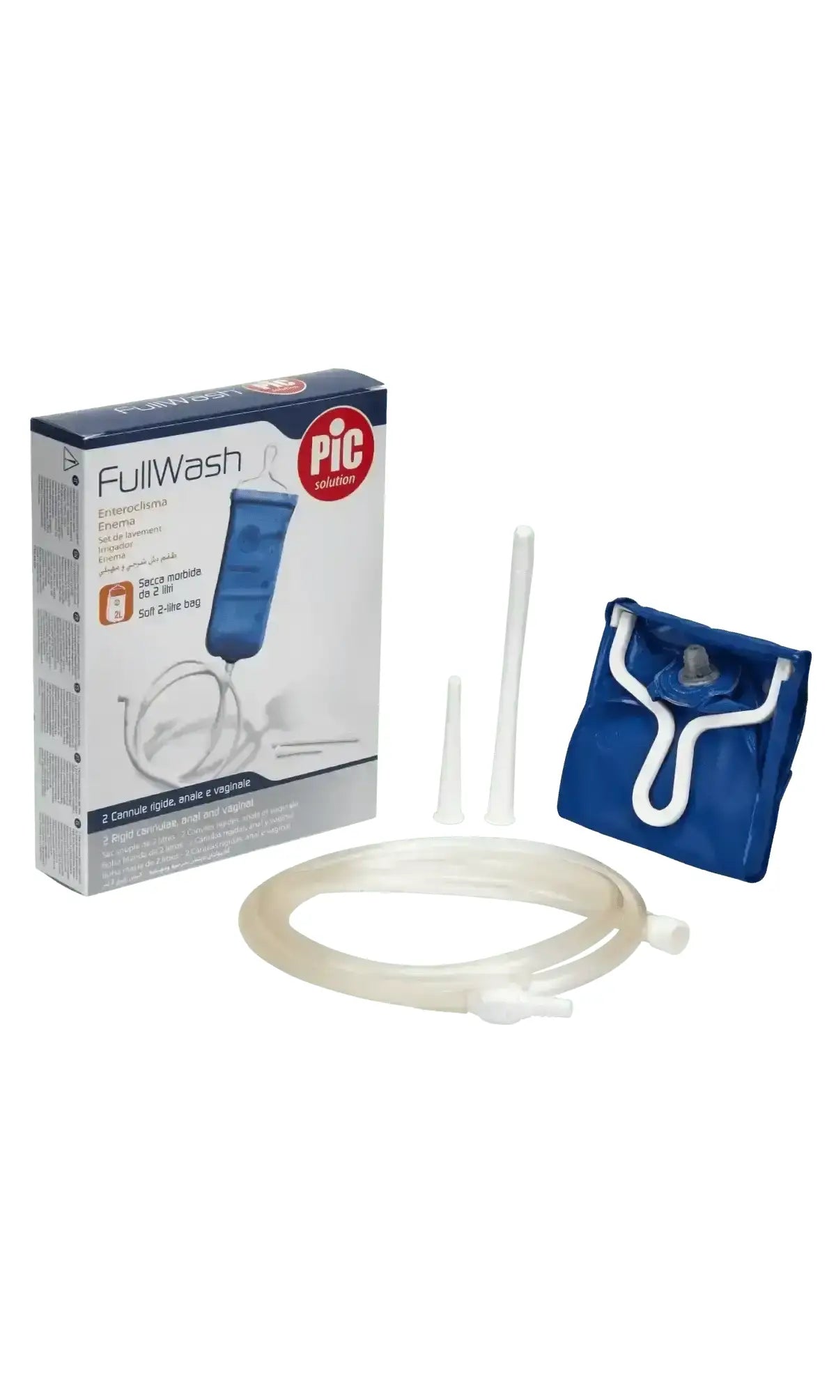 Home Enema Kit — reusable colon cleansing set for constipation relief, complete kit with bag, tubing and nozzle, UK