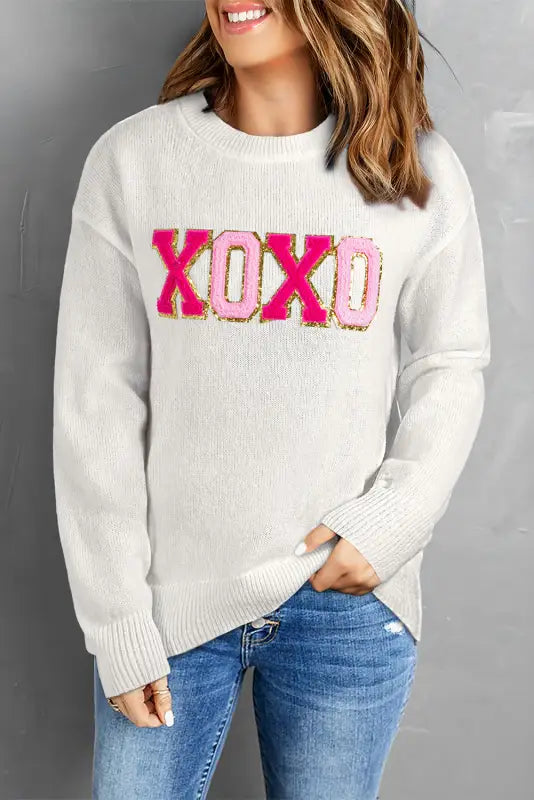 Howdy heart graphic sweater - christmas jumpers at fashionfitz