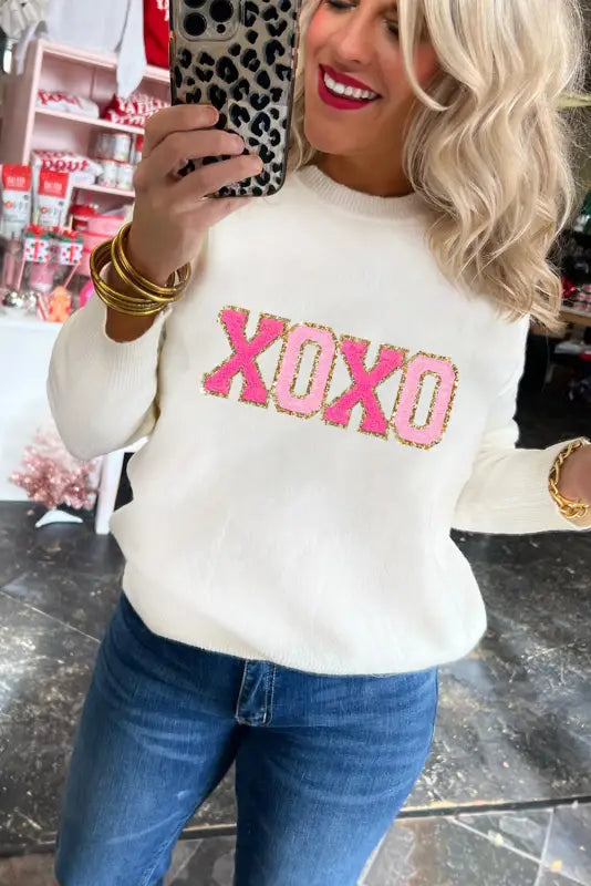 Howdy heart graphic sweater - christmas jumpers at fashionfitz