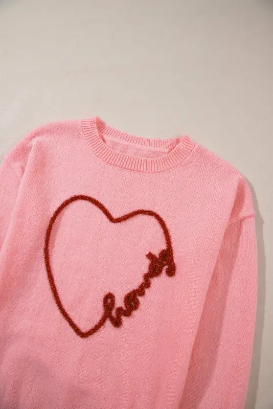 Howdy heart graphic sweater - christmas jumpers at fashionfitz