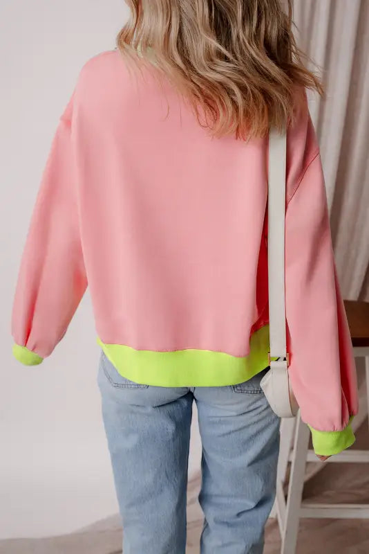 Huebloom bubbled sweatshirt - cozy elegance meets style