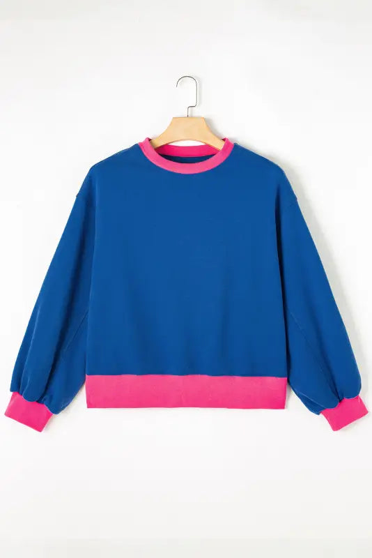 Huebloom bubbled sweatshirt - cozy elegance meets style