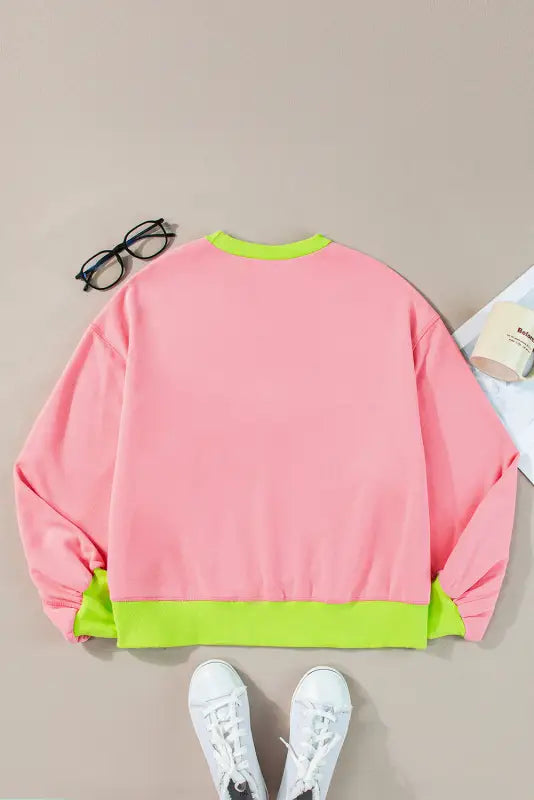 Huebloom bubbled sweatshirt - cozy elegance meets style