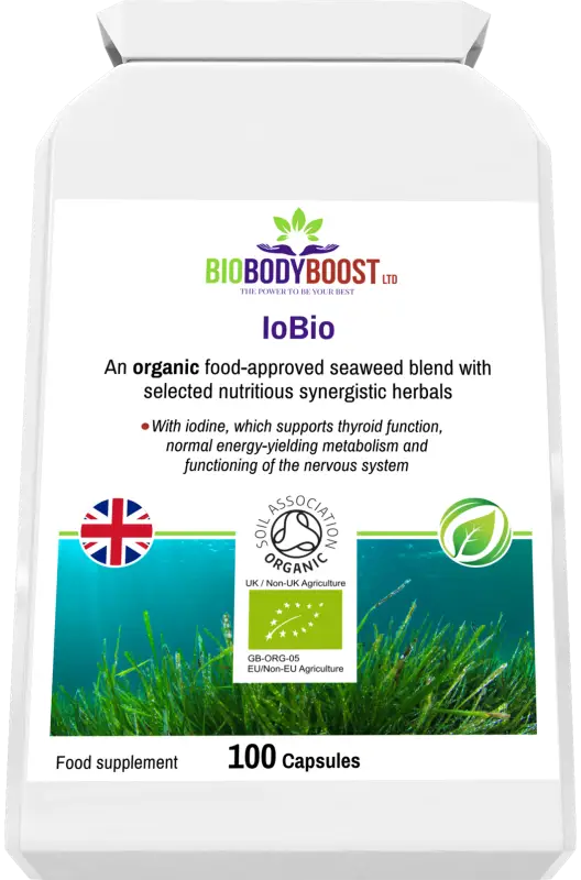 Iobio - organic seaweed herbal combination - cleanse & detox