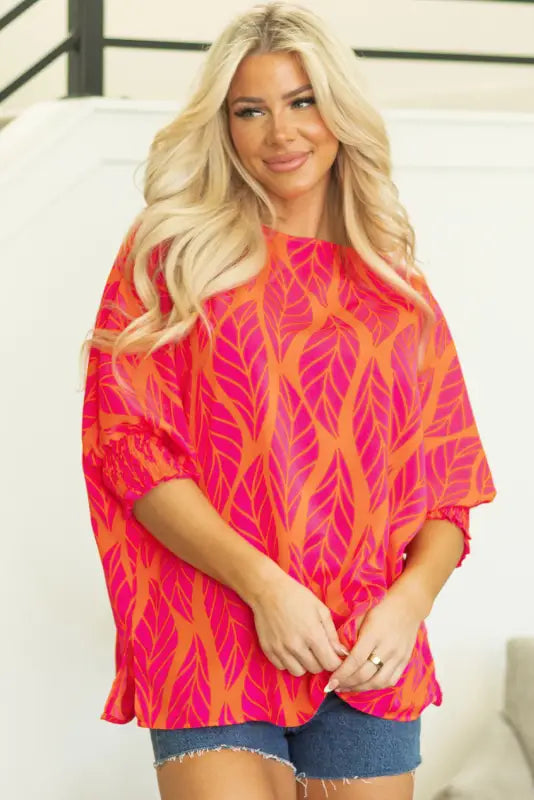 Island breeze puff sleeve blouse | women’s tops | fashionfitz