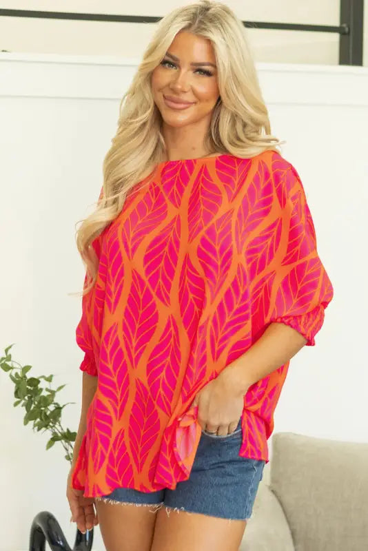 Island breeze puff sleeve blouse | women’s tops | fashionfitz