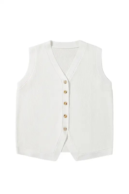 Ivory elegance sweater vest by fashionfitz