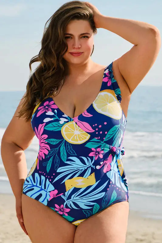 Joy plus size one-piece swimsuit by fashionfitz