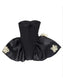 Party Dresses Black Floral Bandage Dress with Tutu Tutu