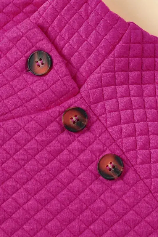 Kangaroo Pocket Quilted Hooded Dress - Fashionfitz