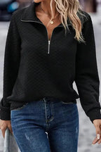 Kangaroo Pocket Quilted Hooded Dress - Fashionfitz