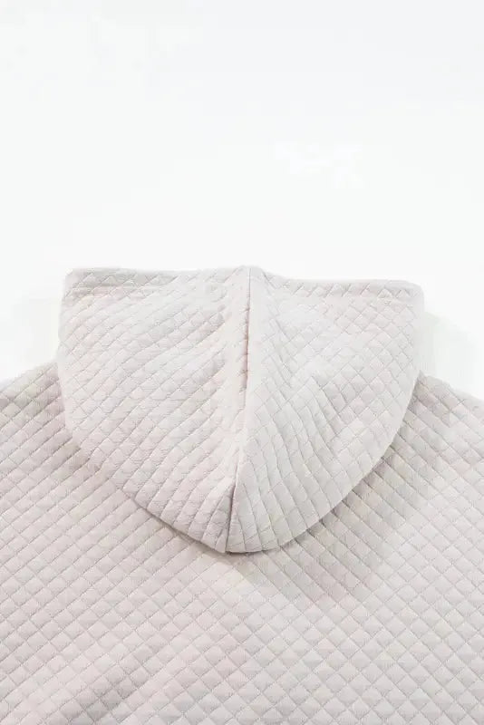 Kangaroo Pocket Quilted Hooded Dress - Fashionfitz