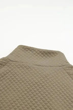 Kangaroo Pocket Quilted Hooded Dress - Fashionfitz