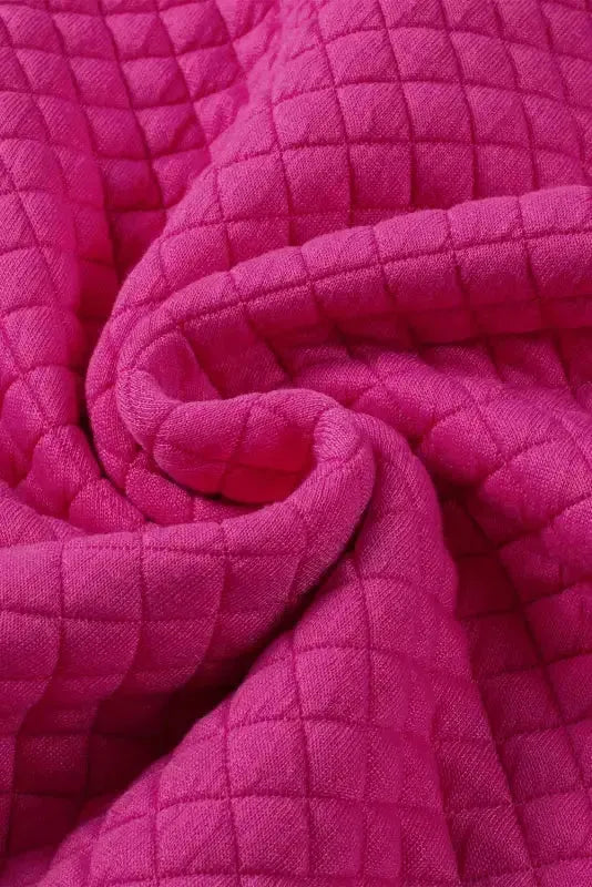 Kangaroo Pocket Quilted Hooded Dress - Fashionfitz