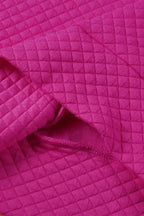 Kangaroo Pocket Quilted Hooded Dress - Fashionfitz