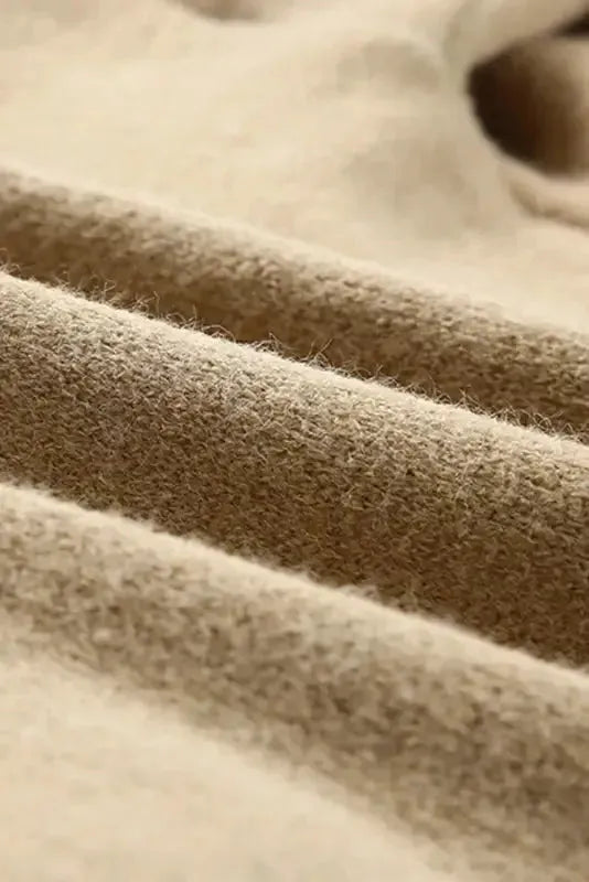 Khaki Aztec Knit Duster Cardigan - Fashionfitz