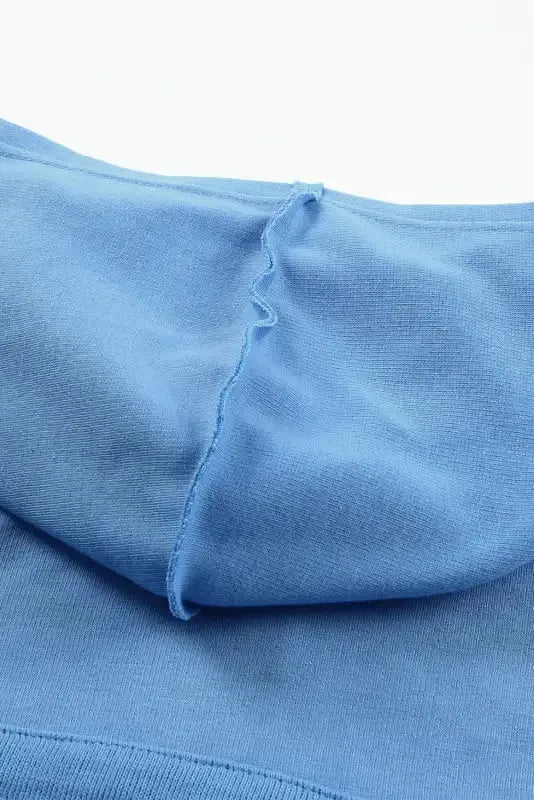 Khaki Casual Button Solid Patchwork Trim Hoodie - Fashionfitz