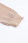 Khaki Corded 2pcs Colorblock Pullover and Pants Outfit - Fashionfitz