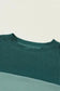 Khaki Corded 2pcs Colorblock Pullover and Pants Outfit - Fashionfitz