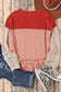 Khaki Corded 2pcs Colorblock Pullover and Pants Outfit - Fashionfitz