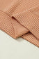 Khaki Corded 2pcs Colorblock Pullover and Pants Outfit - Fashionfitz