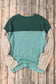 Khaki Corded 2pcs Colorblock Pullover and Pants Outfit - Fashionfitz