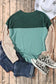 Khaki Corded 2pcs Colorblock Pullover and Pants Outfit - Fashionfitz