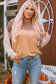 Khaki Corded 2pcs Colorblock Pullover and Pants Outfit - Fashionfitz