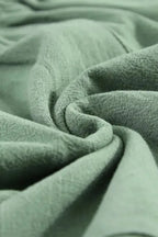 Khaki High Waist Pocketed Ruffle Shorts - Fashionfitz