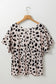 Khaki leopard open back plus size top - size/plus tops/plus tops & tees