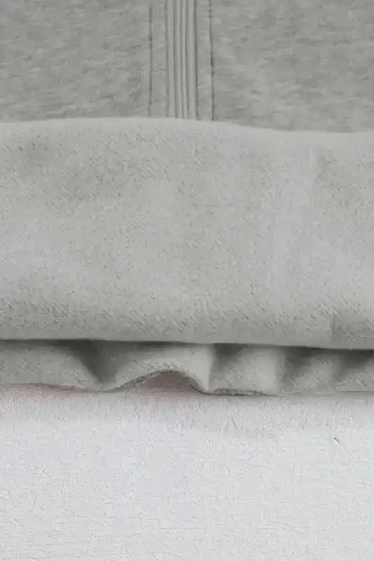 Khaki Printed Plaid Sleeve Patchwork Collared Textured Sweatshirt - Fashionfitz