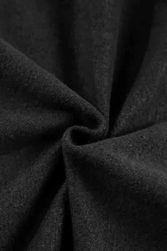 Khaki Printed Plaid Sleeve Patchwork Collared Textured Sweatshirt - Fashionfitz