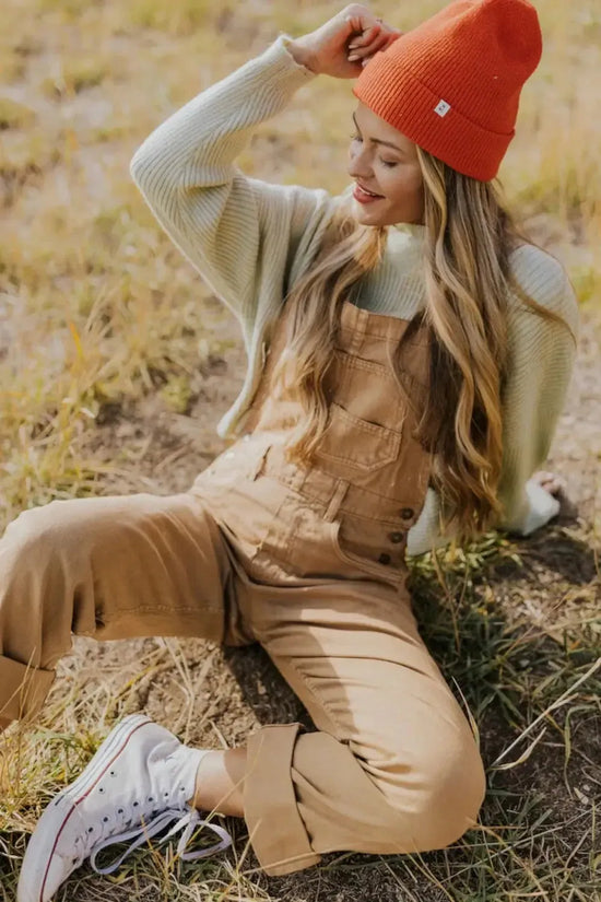 Buckle Strap Cargo Denim Overalls - Fashionfitz