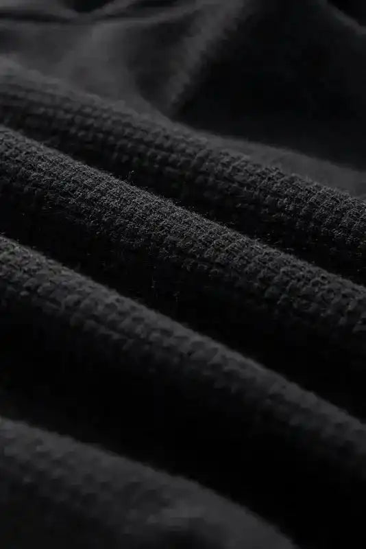 Knotted Straps Textured Drawstring Jumpsuit - Fashionfitz