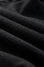 Knotted Straps Textured Drawstring Jumpsuit - Fashionfitz