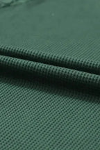 Lace Sleeve Textured Top - Fashionfitz