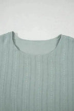 Laurel Green Short Sleeve Blouse - Fashionfitz