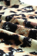 Leopard Bleached O-neck T Shirt - Fashionfitz