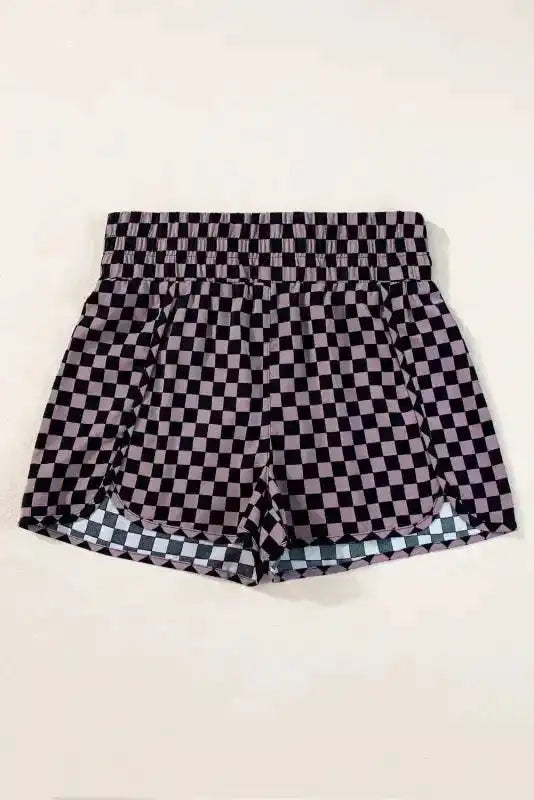 Leopard High Waist Athletic Shorts - Fashionfitz