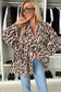 Leopard luxe oversized shirt - bold & stylish