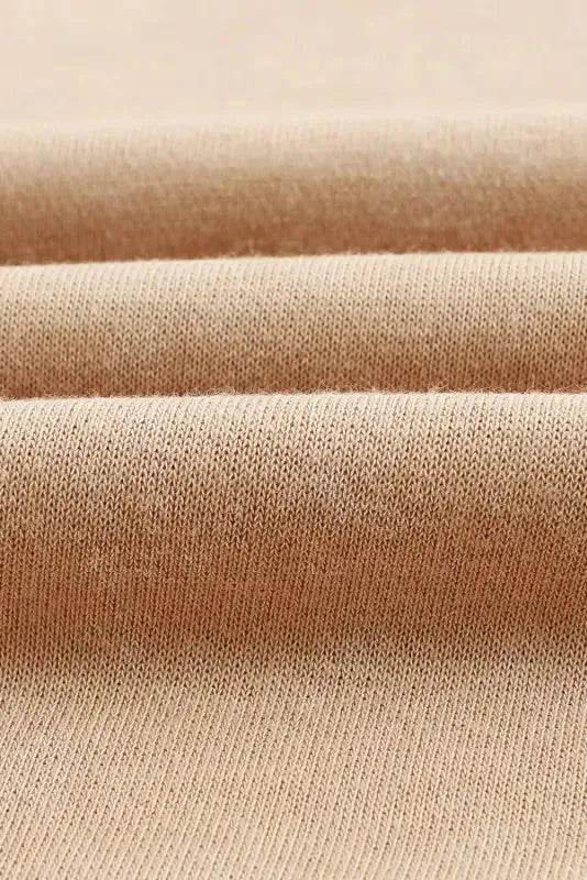 Leopard Patchwork Bishop Sleeve Slit Sweatshirt - Fashionfitz