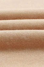 Leopard Patchwork Bishop Sleeve Slit Sweatshirt - Fashionfitz