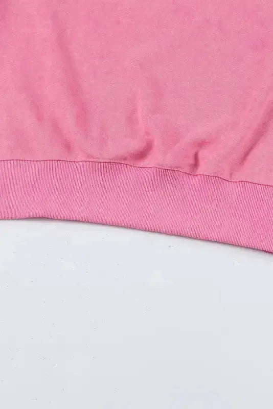 Leopard Patchwork Bishop Sleeve Slit Sweatshirt - Fashionfitz