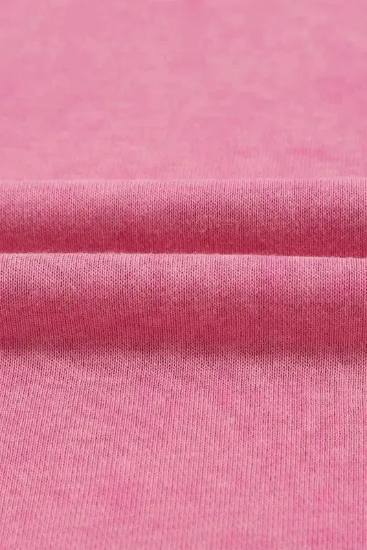 Leopard Patchwork Bishop Sleeve Slit Sweatshirt - Fashionfitz